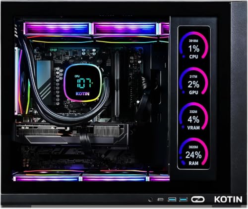 Image of KOTIN Prebuilt Gaming PC Ryzen 7 9700X 16GB DDR5 RTX 5060 Ti 8GB 1TB SSD