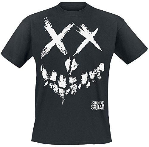 Cid Suicide Squad - Skull T-Shirt Homme Multicolore FR : M (Taille Fabricant : M)