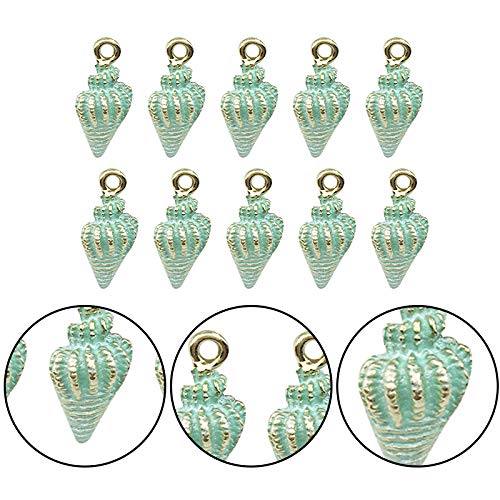 Qinlee, ciondolo della serie Ocean, conchiglie a