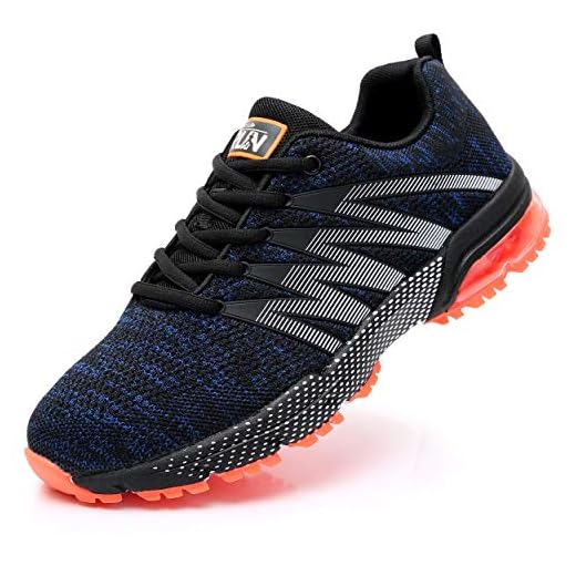Axcone Zapatillas Hombres Mujer Deporte Running Zapatos para Correr Gimnasio Sneakers Deportivas Padel Transpirables Casual 8995 OG 47EU