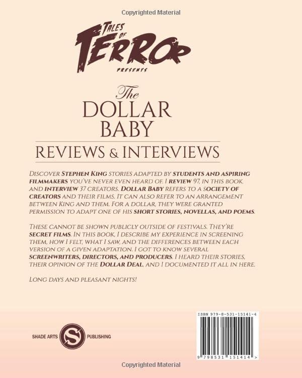 The Dollar Baby Reviews & Interviews décoder les secrets de Stephen King - 3