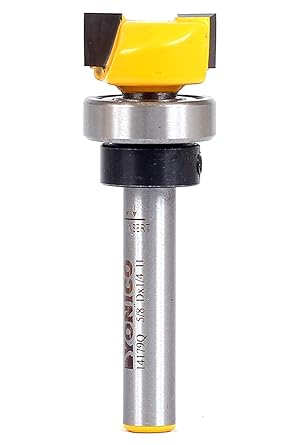 YONICO Flush Trim Router Bit 5/8-Inch Diameter 1/4-Inch Shank 14179q