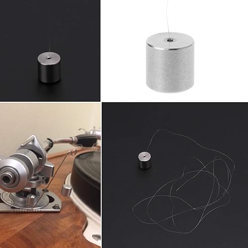 Miniatura 3 de Durable Project Music Hall Anti-Skate Peso con hilo de nylon Compatible para discos de vinilo Accesorios Y