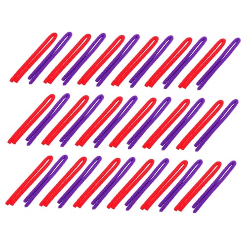 90 Unids permanente sin calor varillas for el cabello rodillos rizos rodillos for dormir Varillas for rizar flexibles rizador Mujer Herramienta de peluquería alambre envuelto pelusa calentador palo /