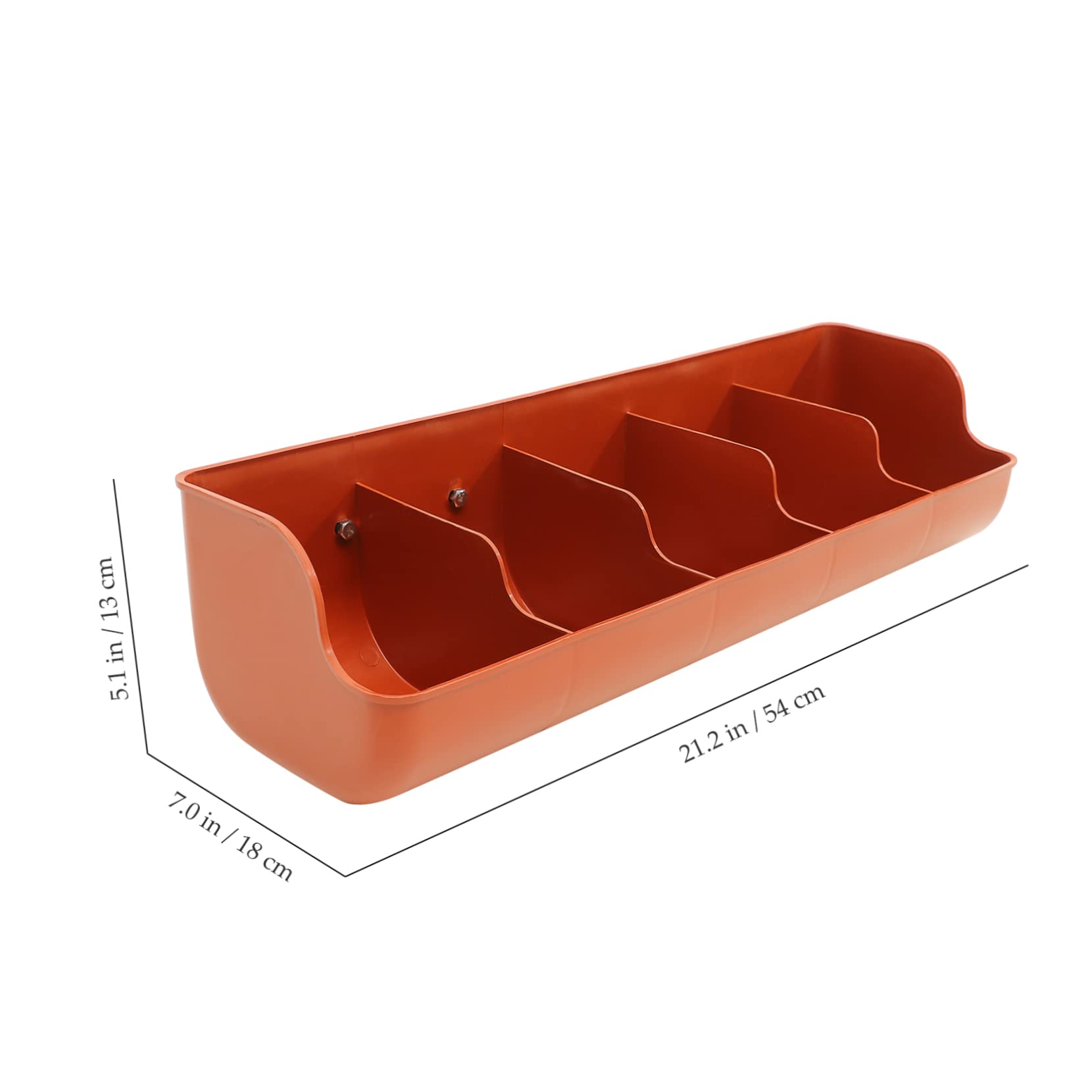 Healeved Abrevadero Valla Colgante Comedero para Ganado Comedero para Cabras Cuencos De Agua De Ovejas De Granja Alimentador De Valla con Clips Plato El Plastico Automático Botella De Agua