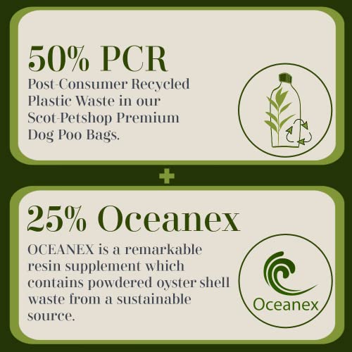 SCOT-PETSHOP PREMIUM Large Thick Green Dog Waste Bags – 1000 Poo Bags (Not On A Roll)… - Image 5