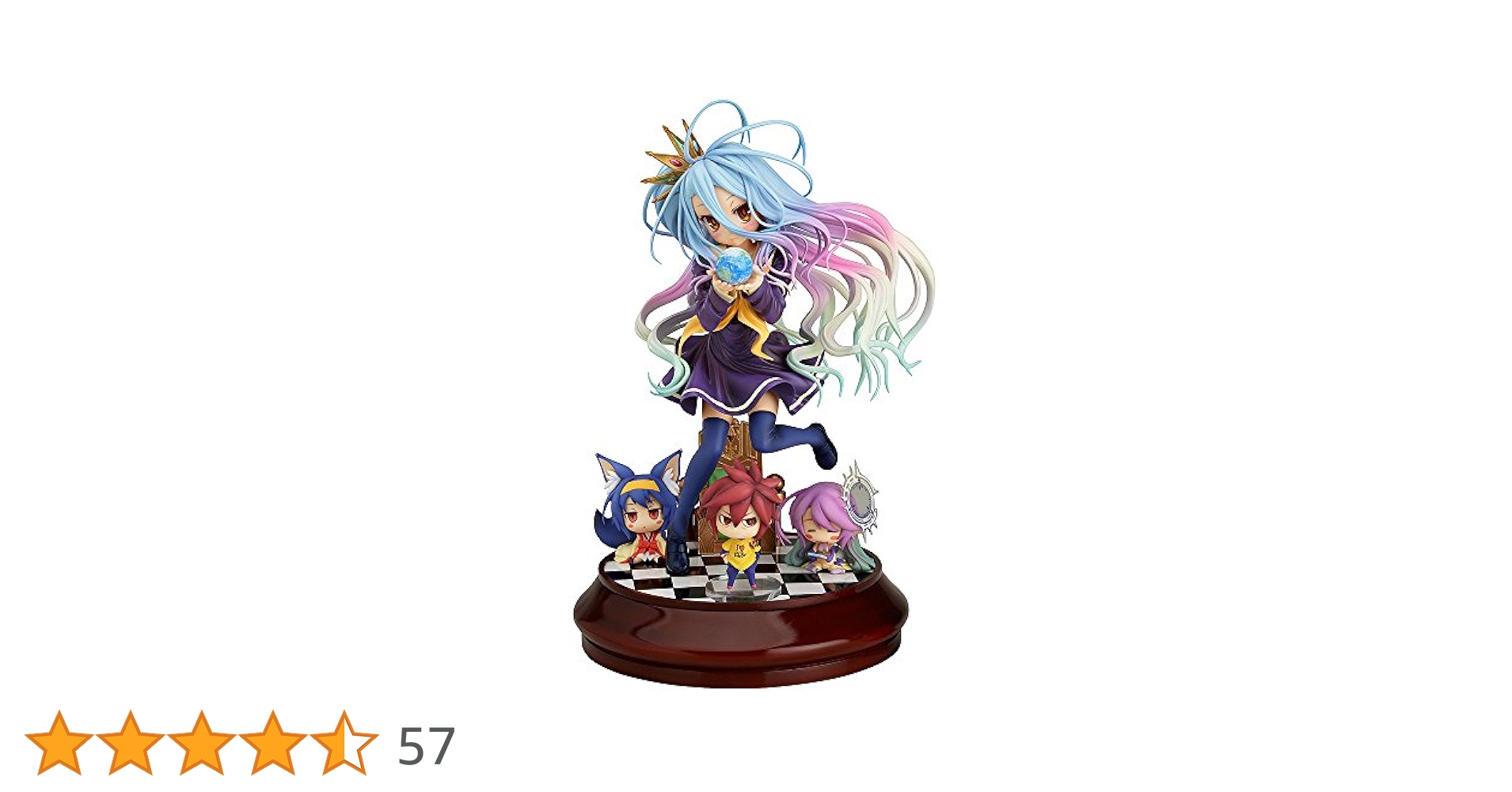GOOD SMILE COMPANY - ノーゲーム・ノーライフ 白　1/7 フィギュア 限定特典付き】『ノーゲーム・ノーライフ』 白 ドレス Ver. 1/7