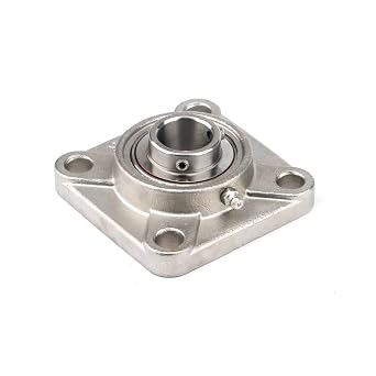 SUCSF202-10 Stainless Steel 4 Bolt Flange Bearing 5/8" Bore