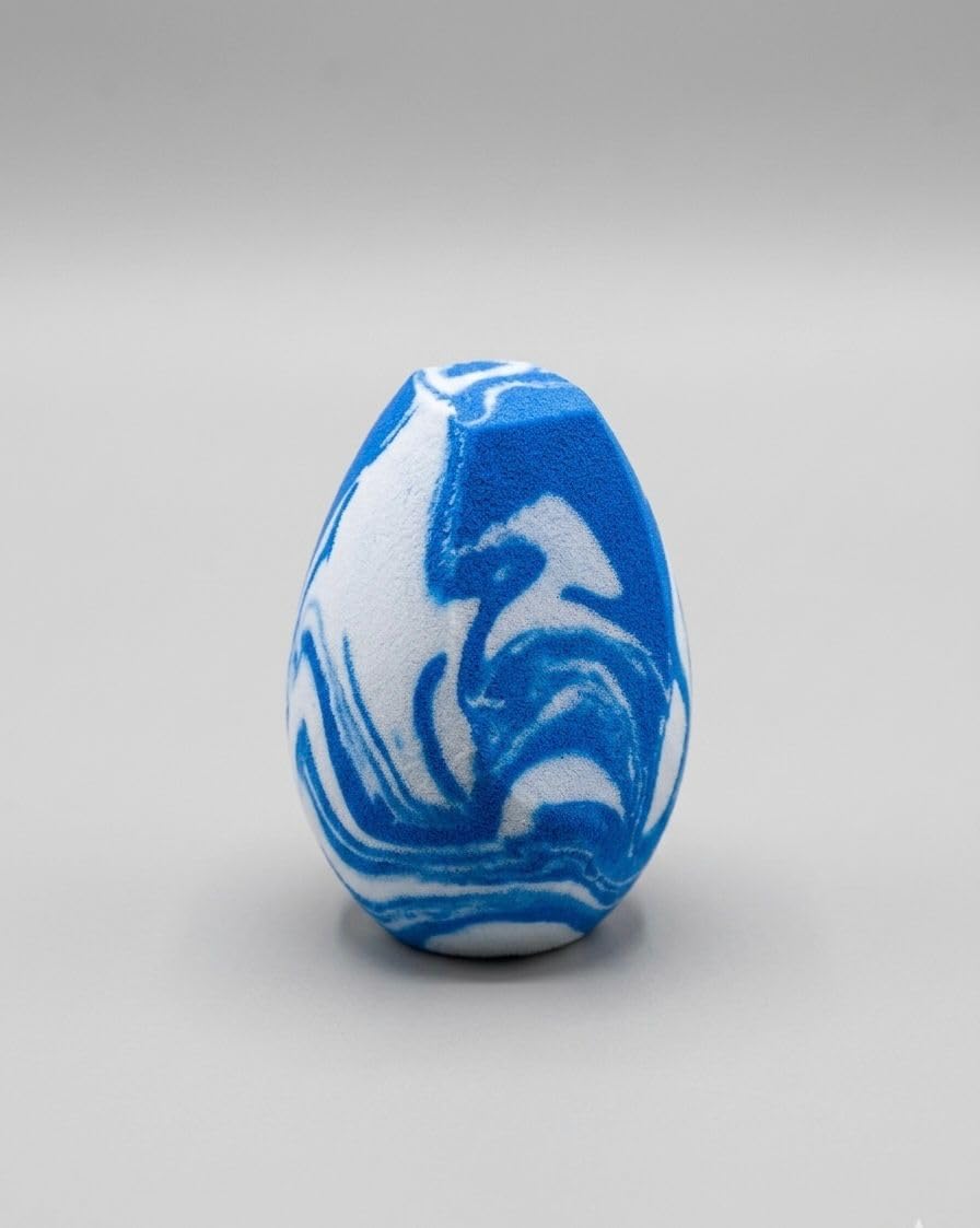 Gala BEAUTY SPONGE - marble parttern- letex free (blue)-image-43