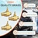 2-8 Gpm Chemical Injector for General Pump Pressure Washer # 100774 100775 100776, Including Orifice 1.8mm & 2.1mm & 2.3mm High Draw Downstream Injector & Soap Injector - 4500 PSI, 3/8