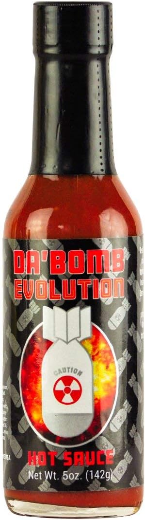 - Da Bomb Evolution Hot Sauce
