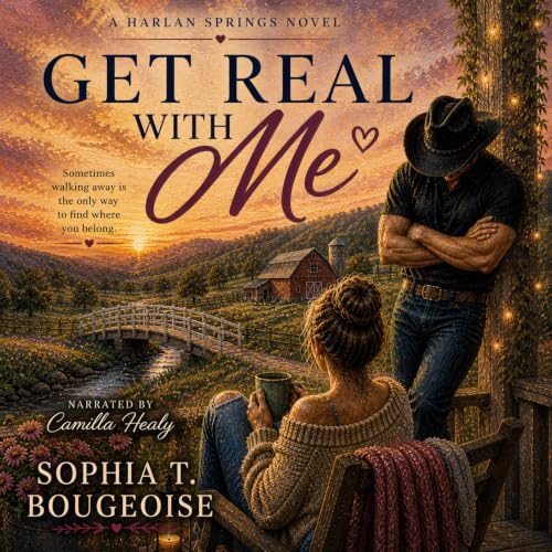 Diseño de la portada del título Get Real with Me