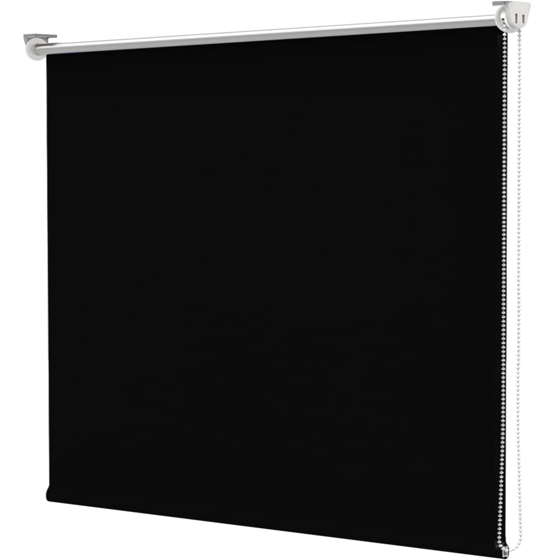 Thermal Blackout Blinds 90 x 220 cm Insulated UV Protection Day and Night Blinds in a Variety of Colours and Sizes for Living Room, The Office, Black