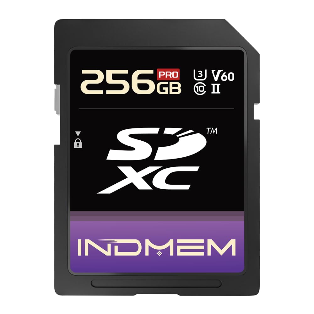 Amazon.com: 256GB SD Card UHS-II V60 U3 SDXC Memory Card, High