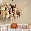 Stuffed Animal Storage Hammock or Net Corner - Large Toy Hammock Net for Stuffed Animals Room Decor - Cute Stuff Animal Organizer Plush Holder - Kids Baby Nursery Essentials Wall Bedroom Home Decor #2