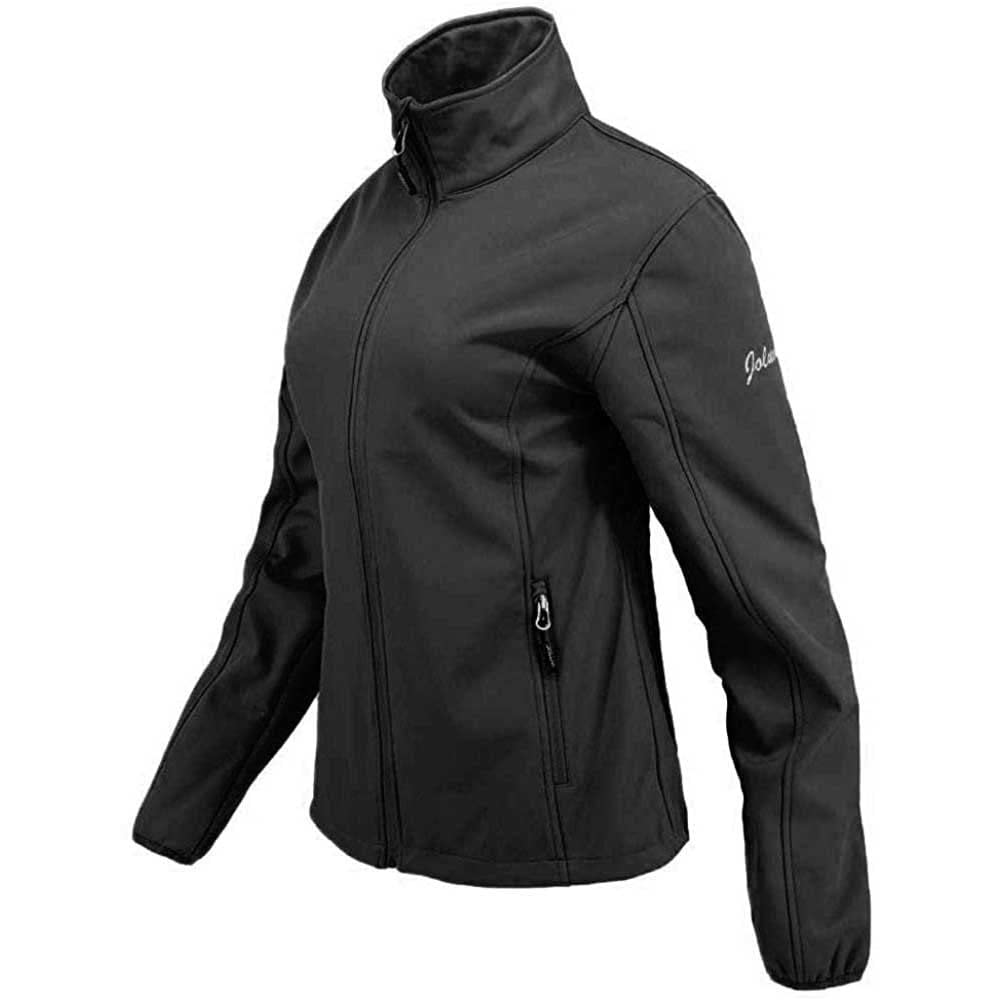 Joluvi Dziewczyny Junior Mengali Kurtka Soft Shell, Rozmiar 10, Czarny