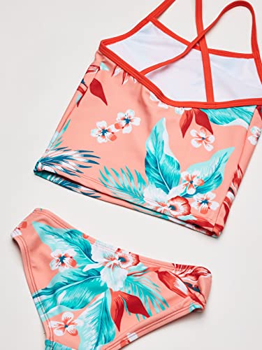 Image of Kanu Surf Girls' Melanie Beach Sport 2-Piece UPF 50+ Banded Tankini