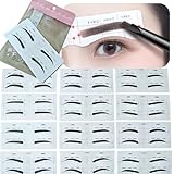 【良品CUORA】簡単キレイに！プロ級の眉毛が書ける！12種類 眉毛テンプレート 2セット/4セット 使い捨て 眉毛メイクツール 眉毛ステンシル 化粧道具 (12種2セット入り)