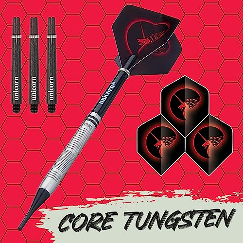 Unicorn Soft Tip Darts Set, Silver, 20 g - Image 2