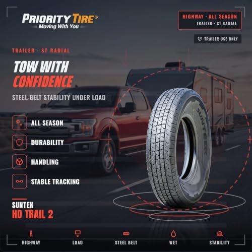 Suntek HD Trail 2 Semi-Steel Radial Tire