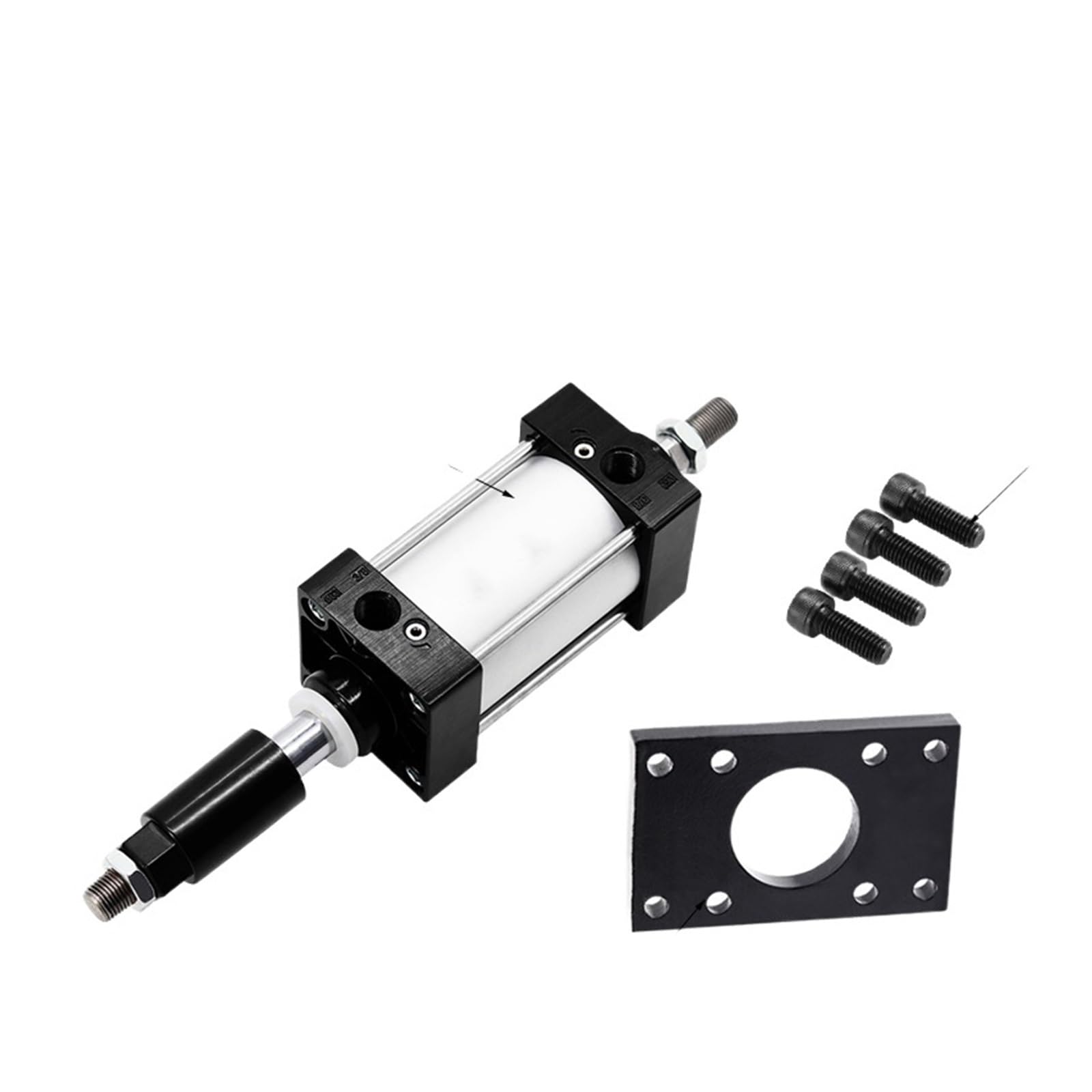 Cylindre double effet SCJ63x150-100 à grande poussée avec réglage de course précis