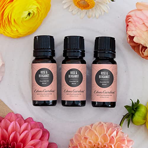 Edens Garden Rose Bergamot Essential Oil Synergy Blend, 100% Pure Therapeutic Grade (Undiluted Natural/Homeopathic Aromatherapy Scented Essential Oil Blends) 10 ml - Image 3