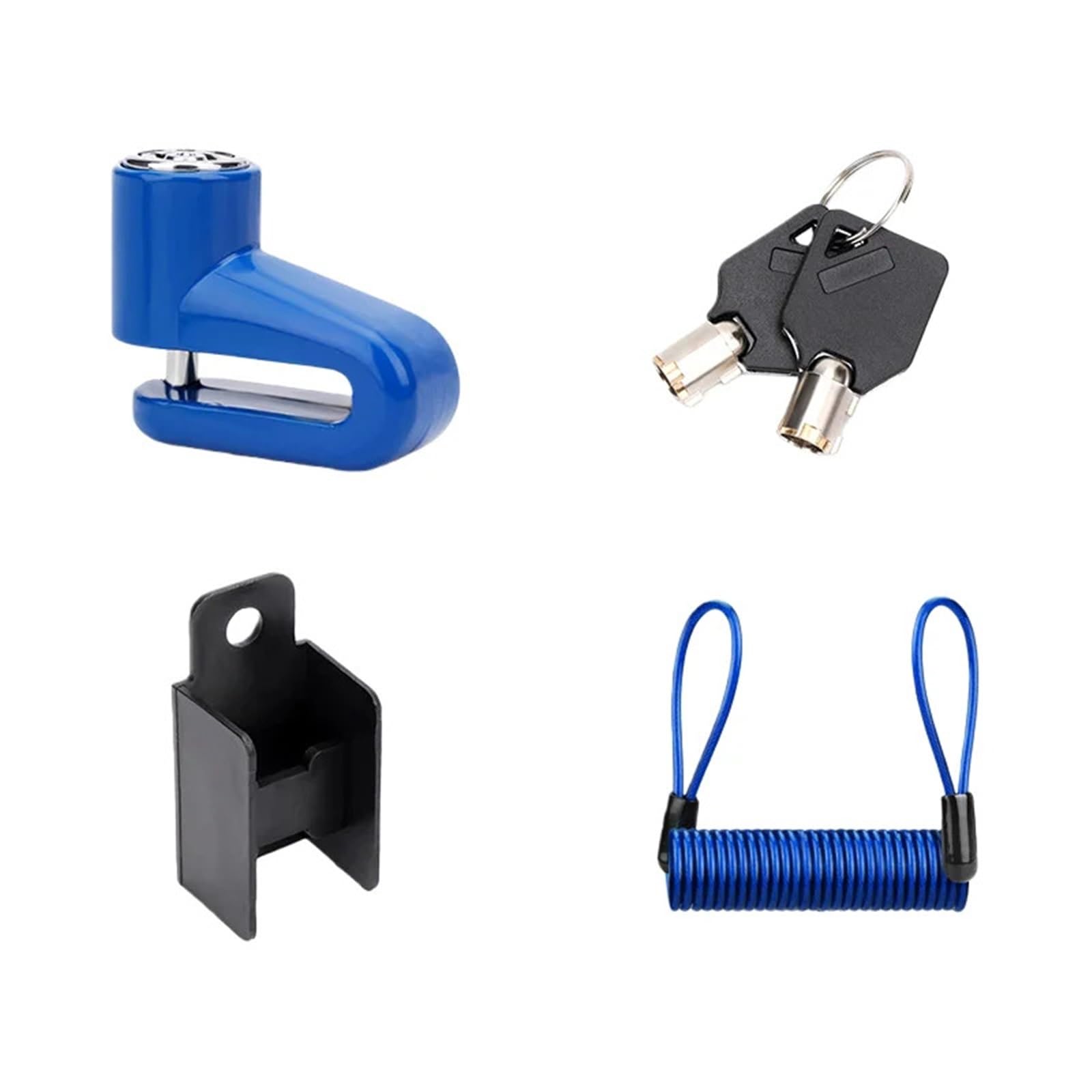 Handlebar Lock,Brake Throttle Lock Universal Motorcycle Disc Brake Lock | Heavy-Duty Anti-Theft Security