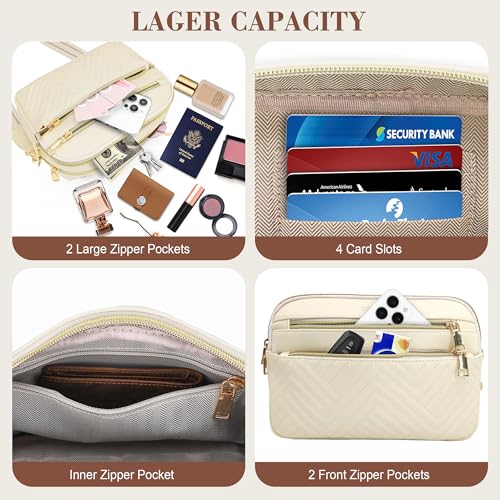 Image of printe Small Crossbody Bags for Women, Vegan Leather Trendy Purses for Women, Travel Handbags with Adjustable Shoulder Strap