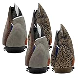 Final Approach Live Mallard Duck Butt Floating Decoys, 4 Pack