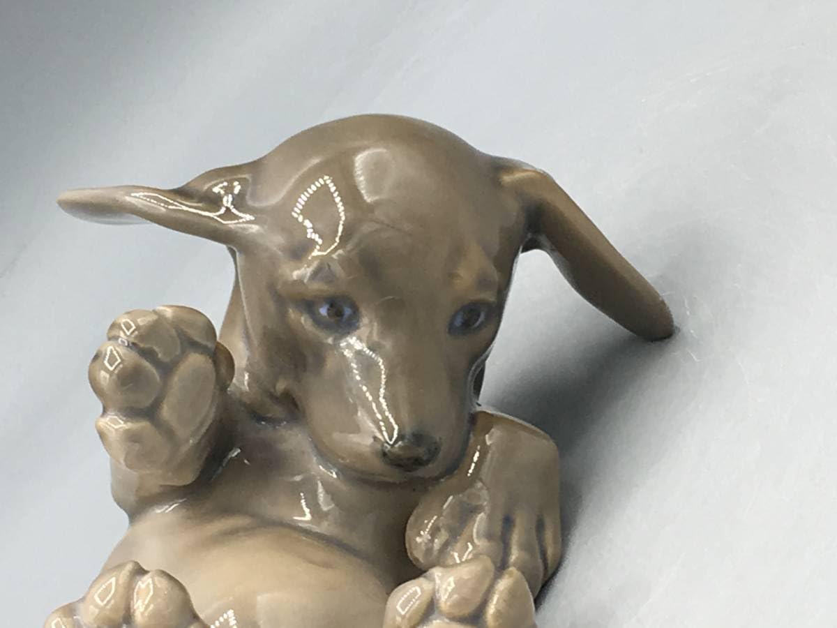 Amazon.co.jp: ロイヤルコペンハーゲン 犬 ダックスフント 置物