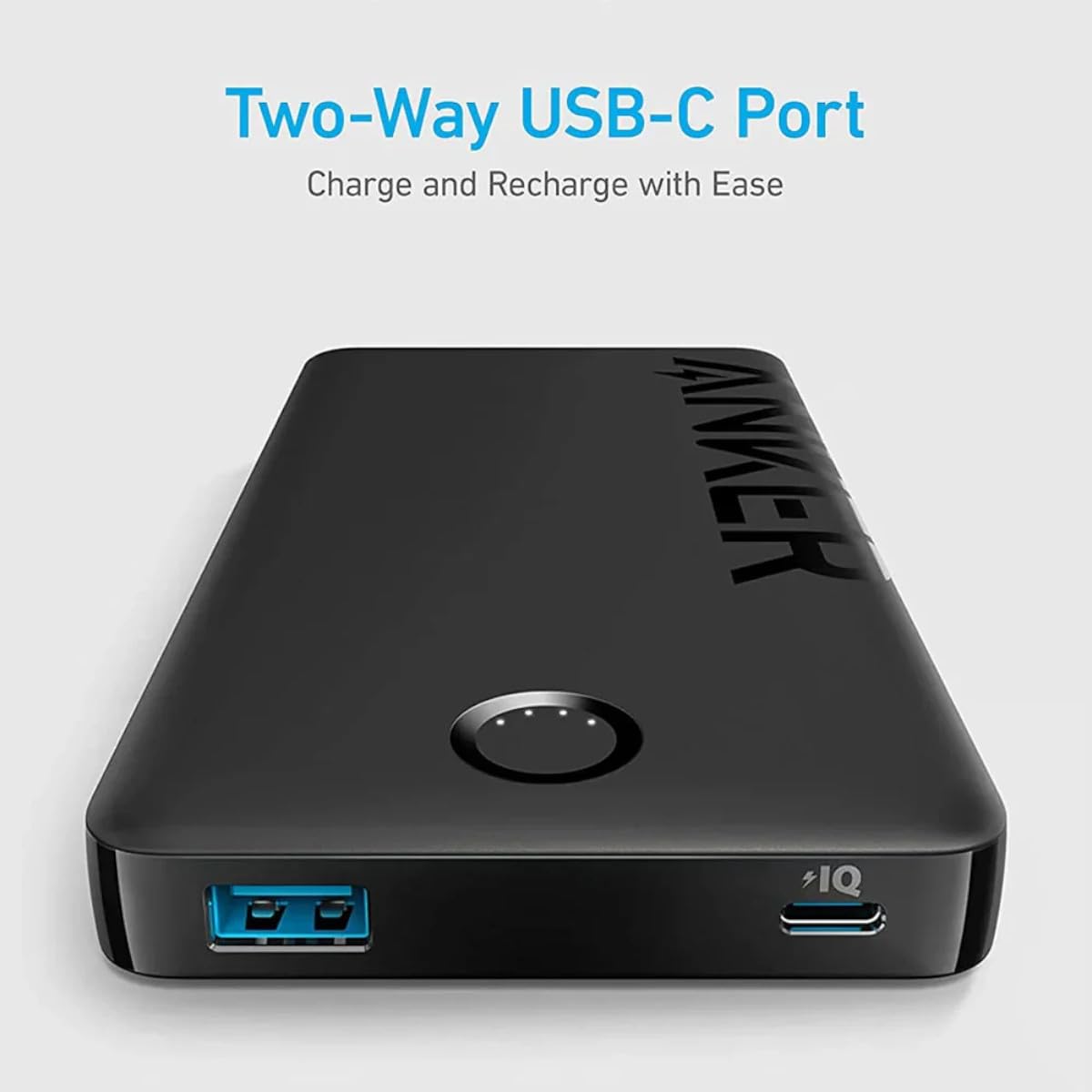 Anker 323 10000mAh Power Bank 12W | Black : Amazon.co.za