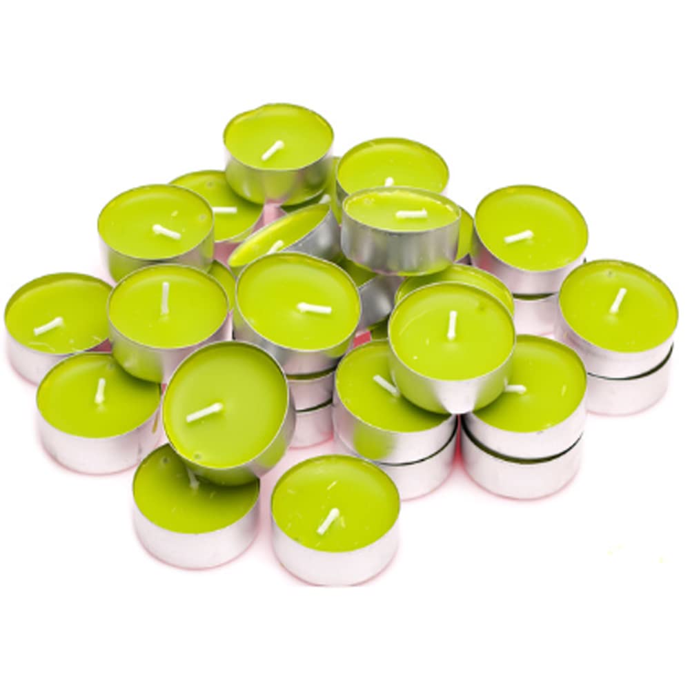PHG Fresh Scented Tealight Candles with 8 Hour Burn Time, White Musk - Image 3
