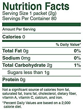 Miniatura 2 de Whole Earth Nature Sweet With Stevia  Monk edulcorante de frutas 56 oz