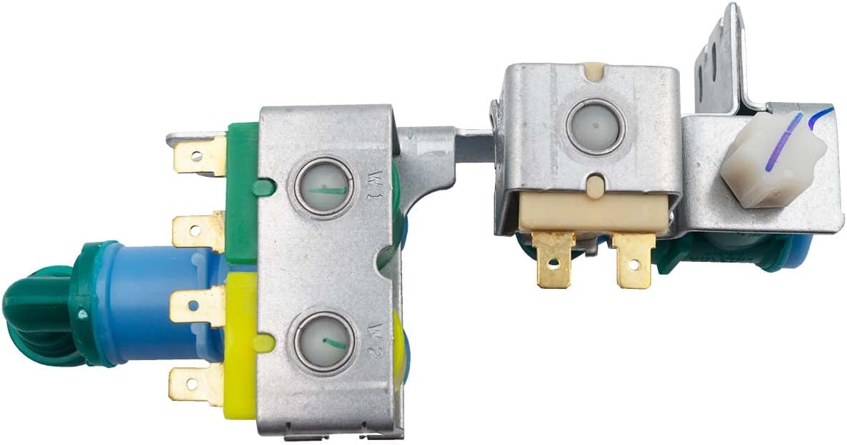 Supplying Demand 242252702 240321801 Refrigerator Triple Solenoid Water Inlet Valve Replacement Model Specific Not Universal