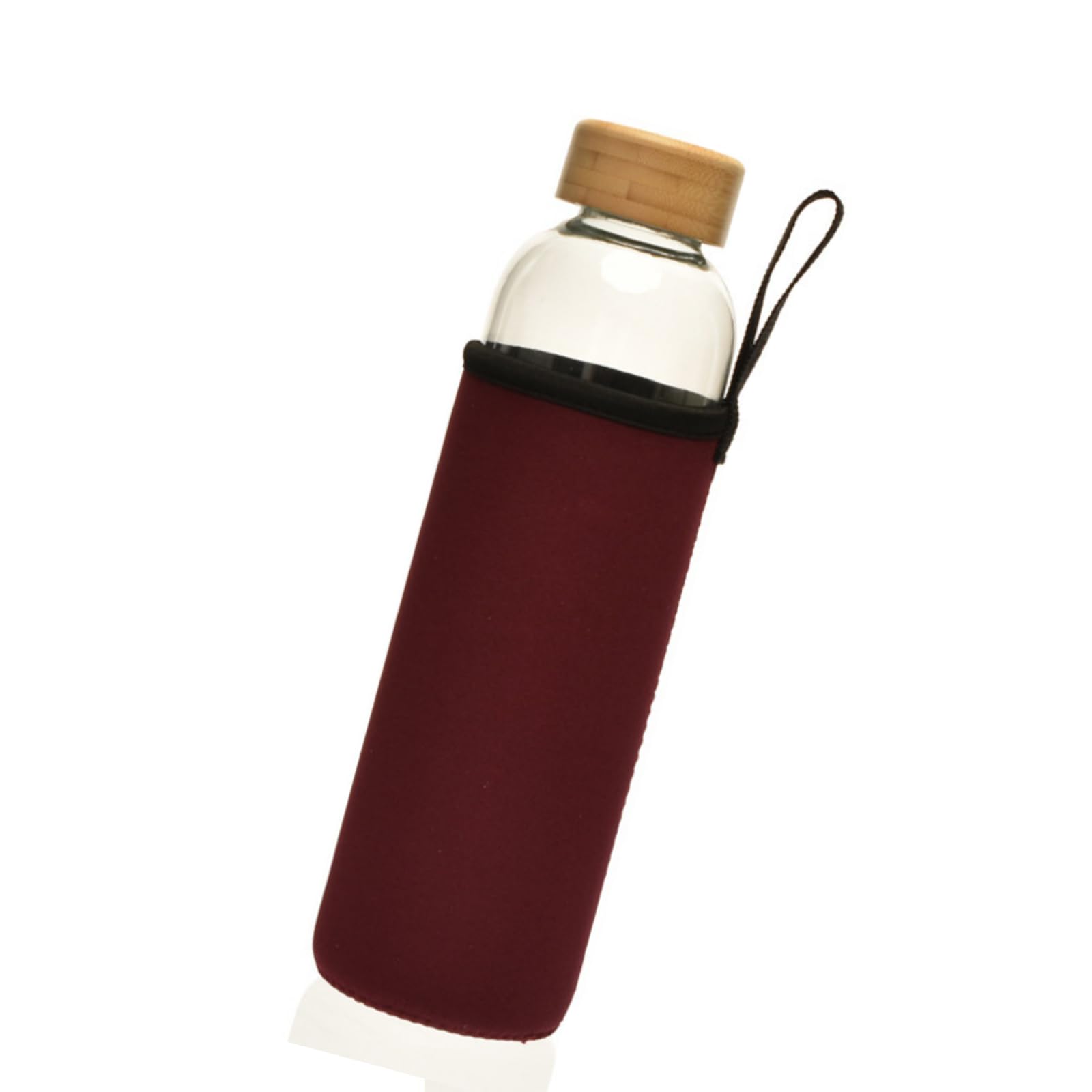 Xinsheinelry 750ml Glass Water Bottle with Cover and Nonrust Steel Infuser Temperature Resistant Tea Infuser
