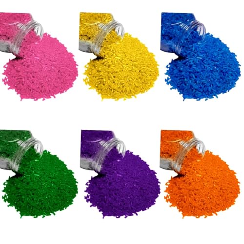 The Wood Etch - Colored Rice in Vibrant Colors, Sensory