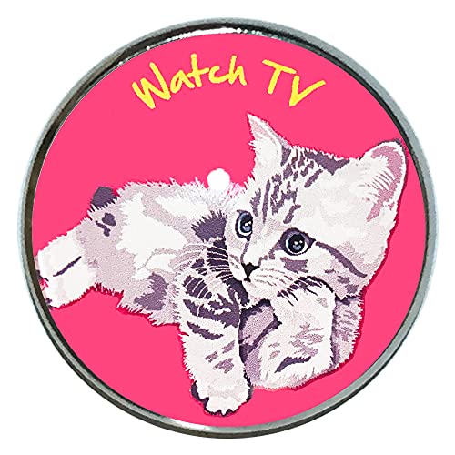 猫 ピンバッジ TV猫ピンク ピンバッチ 猫 ブローチ 猫 ピン