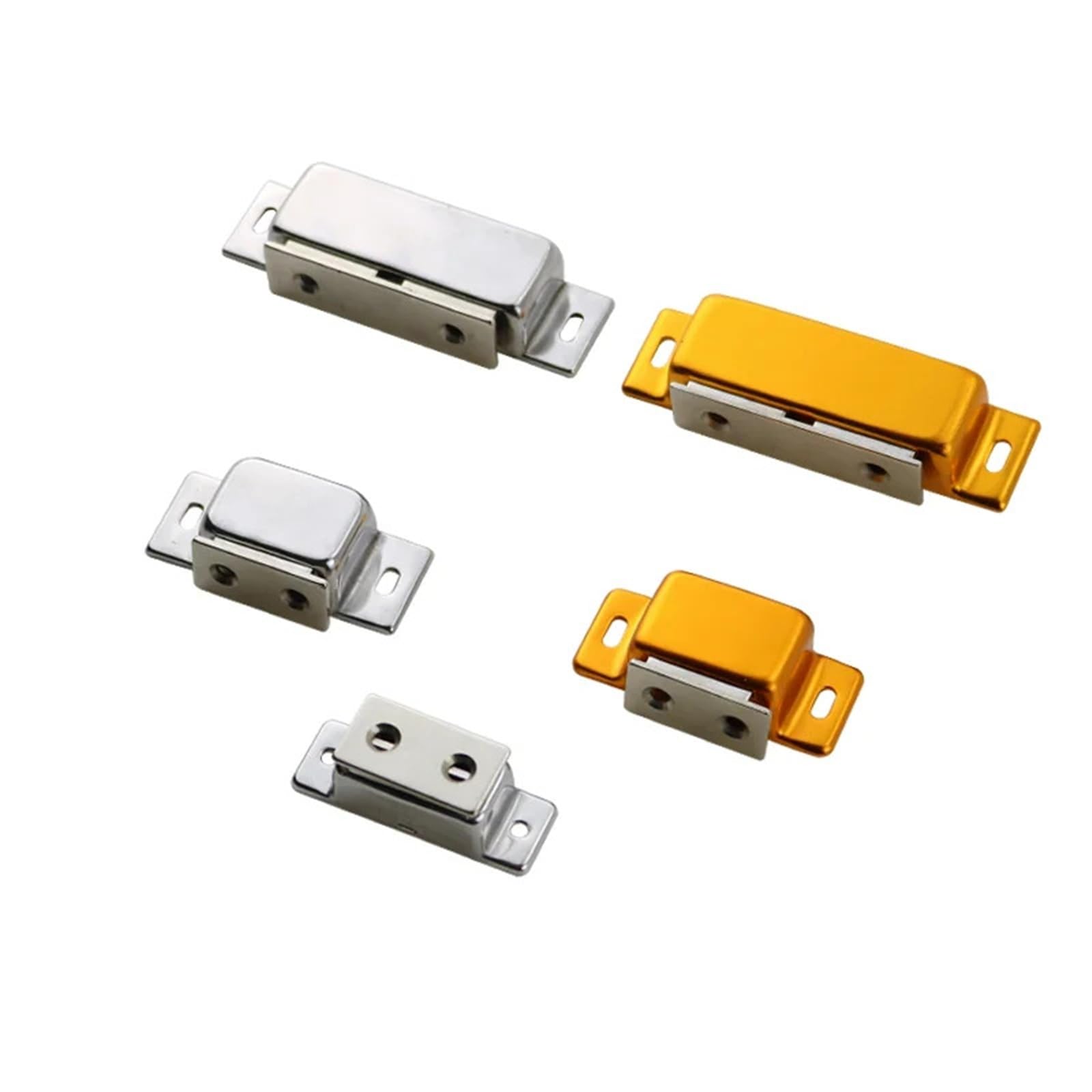 Serrures magnétiques dorés robustes XG07-006-2, quincaillerie fine de meuble