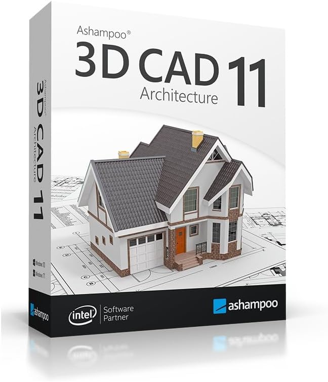 Home design software compatible with Windows 11, 10, 8.1, 7 – Design your dream house including photovoltaic installations – 3D CAD 11 Architecture