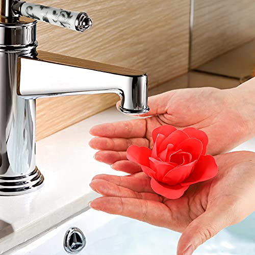 Hedume H-ROSEFLOWERPETALS-4PC 4 Boxes Floral Scented Bath Soap Rose Flower Petals thumb #4