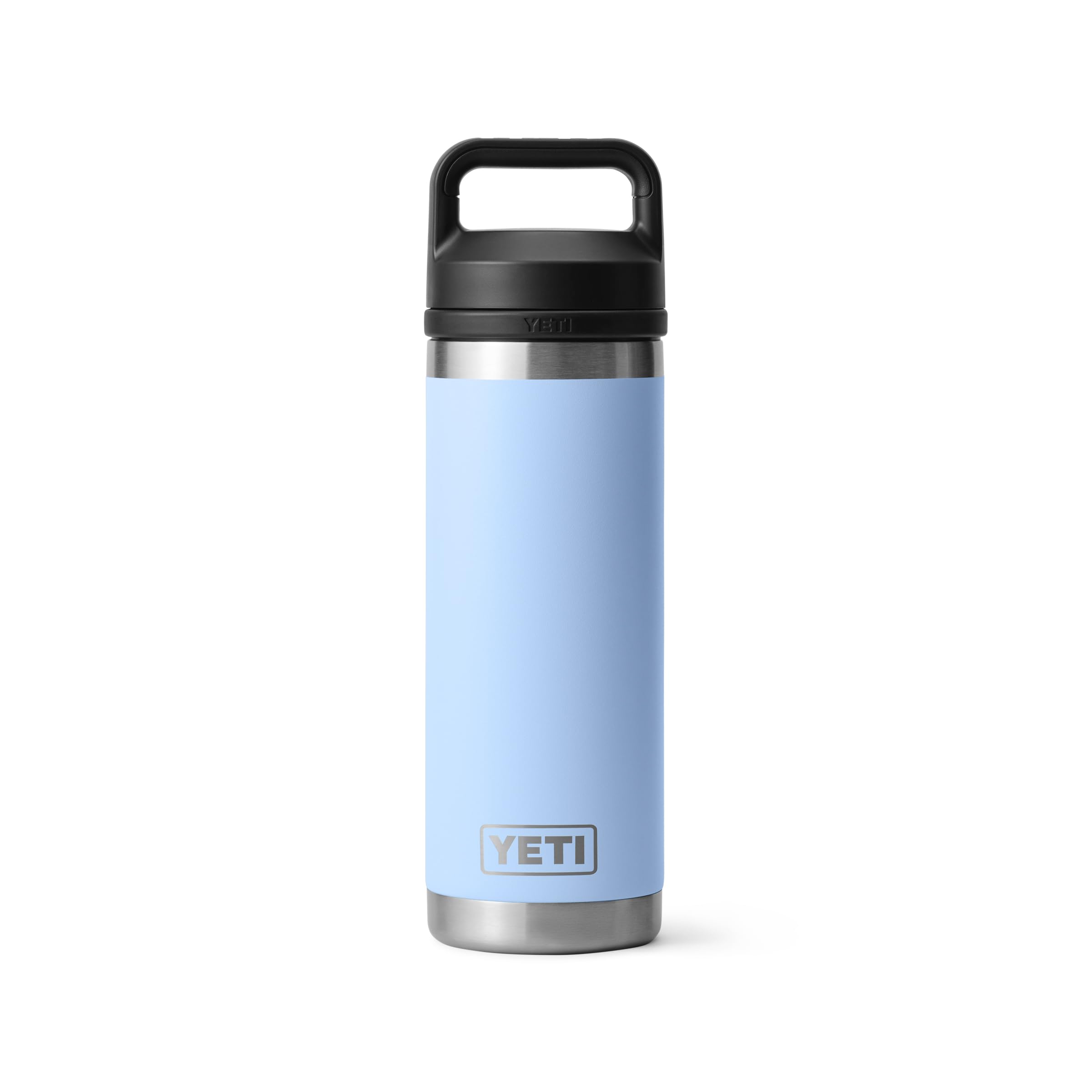 YETI Rambler 18 oz Bottle, Leakproof, Vacuum Insulated, Stainless Steel with Chug Cap, Big Sky Blue — image 1