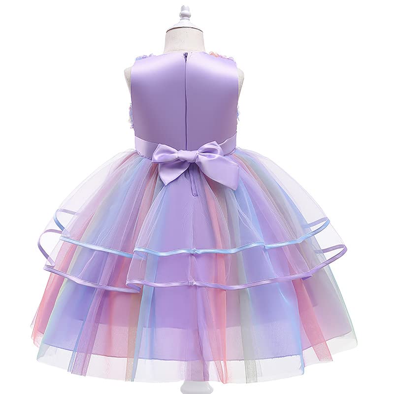 Shanghai Story Girl Rainbow Wedding Dress Princess Tutu Ball Gown3