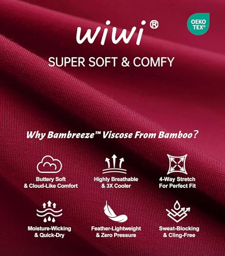 Image of WiWi Viscose from Bamboo Women's Pajamas Set Super Soft Button Down Top and Pants Sleepwear Cooling Pjs S-3X