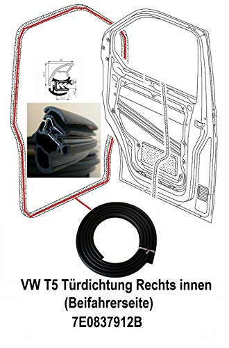 Joint de porte LLS T5 pour stopper les infiltrations d'eau cabine - 5