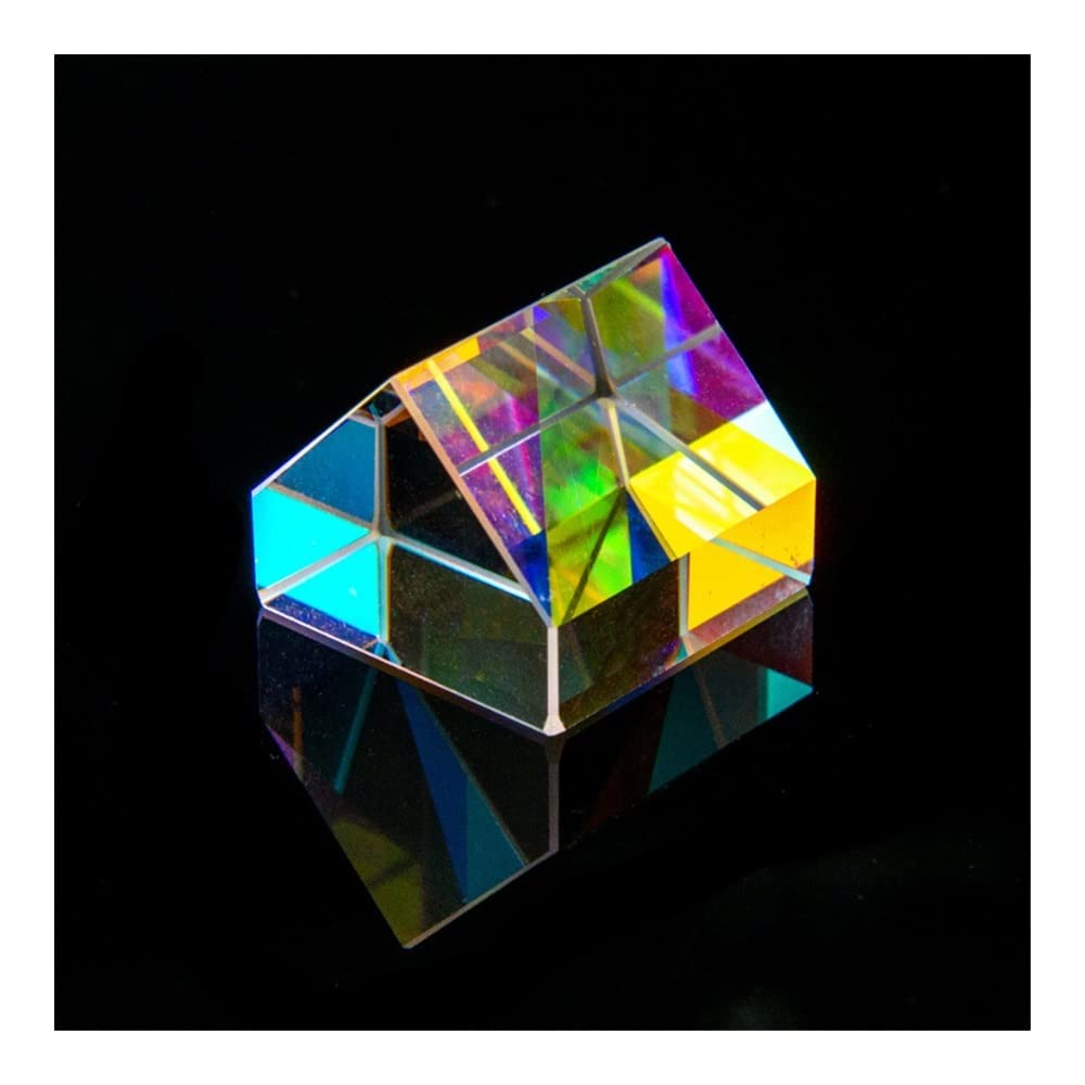 Microscope Cube Prism Cabin K9 Optical Glass Creative Birthday Gift 1PC