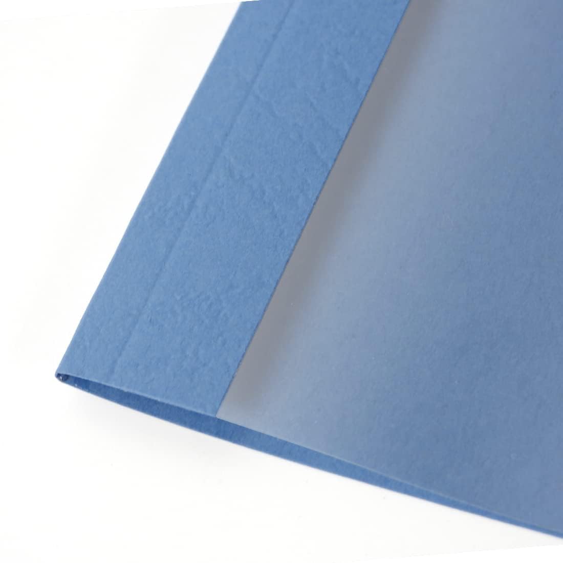 RAYSON Couvertures de Reliure Thermique, A4, Capacité de Reliure de 100 Feuilles, 12 mm, Bleu, Paquet de 25