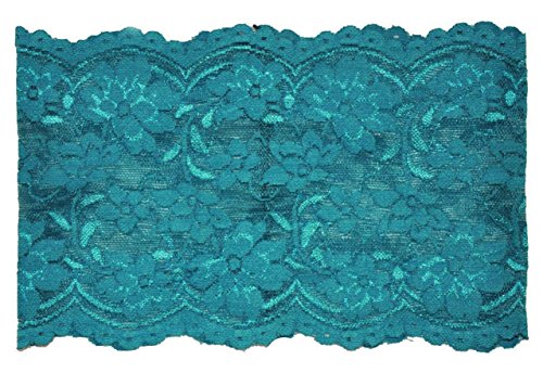 Zaffron Women's Lace Under Hijab Headband Turquoise