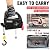 Electric Hoist Winch,1100lbs Electric Hoist 110 Volt 1500W Portable Electric Winch with Remote Control Wireless/Manual,Chain Hoist Overload Protection 25ft Lifting Height for Towing&Pure Copper Motor