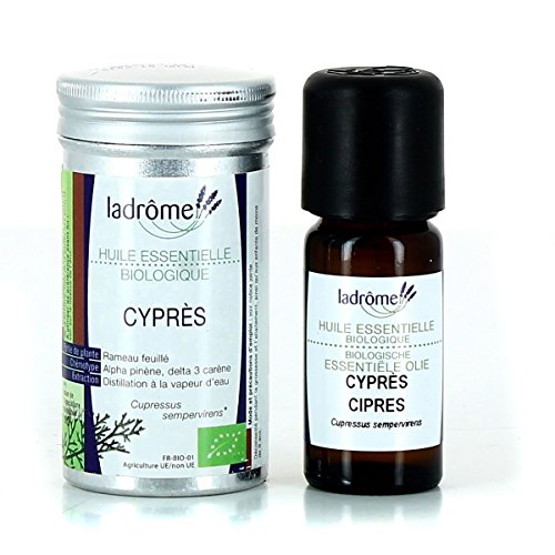 Ladrome Huile essentielle cyprès bio 10ml