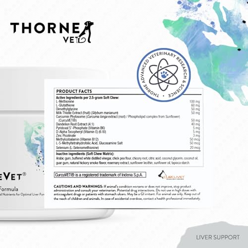 ThorneVET-Liver-Support--Liver-Support-for-Small-Animals-Dogs-Cats-90-Soft-Chews - Cucciolini Doodles   ThorneVET-Liver-Support--Liver-Support-for-Small-Animals-Dogs-Cats-90-Soft-Chews